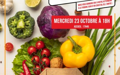 Afterwork « Nutrition & Entrepreneuriat » à La Turbine !